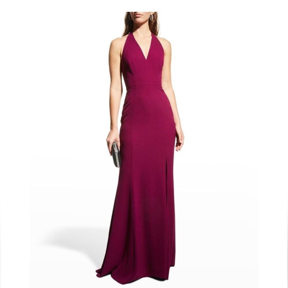 Dress the Population plum Maxi Dress